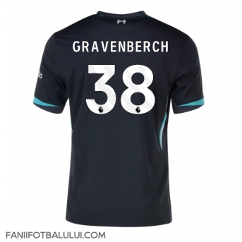 Liverpool Ryan Gravenberch #38 Tricou Fotbal Replică 2024-25 Barbati Deplasare